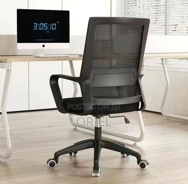 Office Chair : Office Mid-Back Ergonomic Chair - thumbnail 8