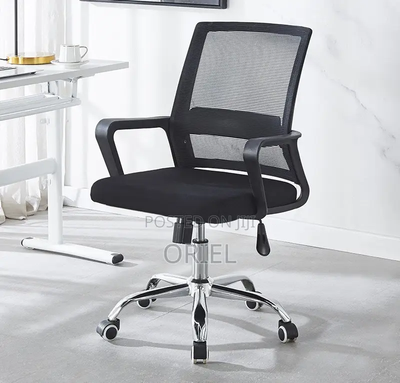Office Chair : Office Mid-Back Ergonomic Chair