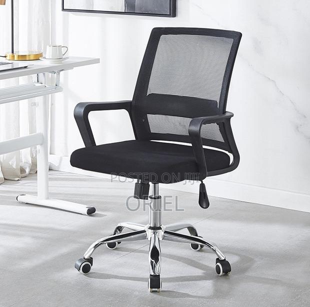 Office Chair : Office Mid-Back Ergonomic Chair - thumbnail 12