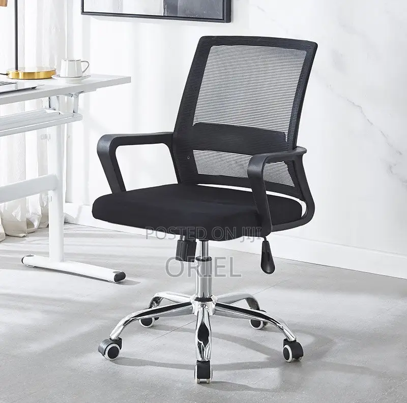 Office Chair : Office Mid-Back Ergonomic Chair