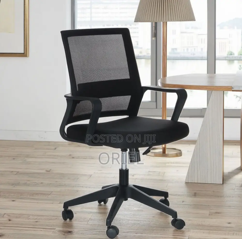 Office Chair : Office Mid-Back Ergonomic Chair