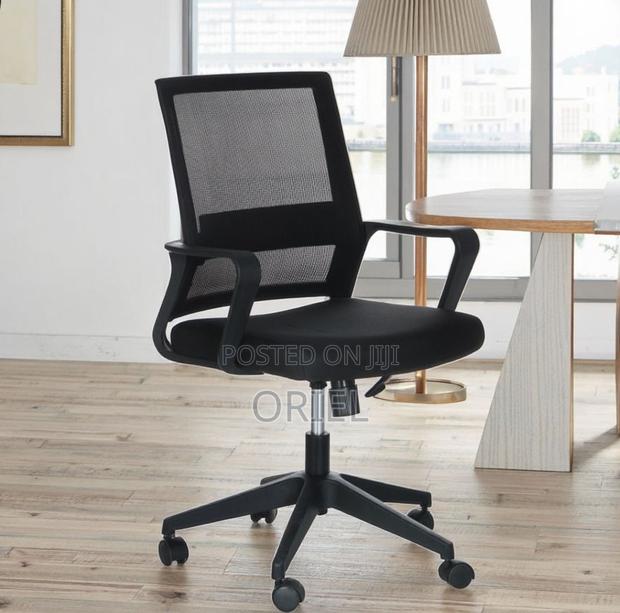 Office Chair : Office Mid-Back Ergonomic Chair - thumbnail 15