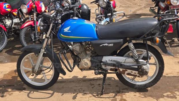 Honda CG110 2022 Blue - thumbnail 2