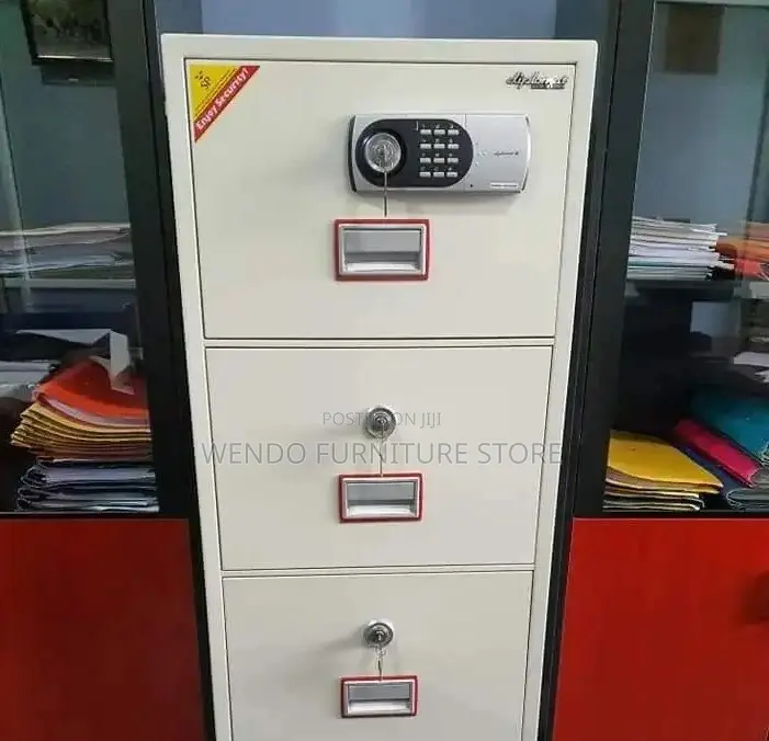 Storage Units; 270kgs Heavy Duty Modern Style Metallic Office Safe