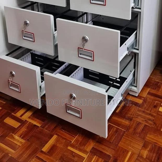 Storage Units; 270kgs Heavy Duty Modern Style Metallic Office Safe - thumbnail 6
