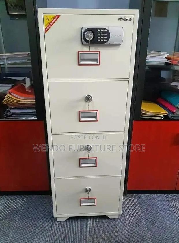 Storage Units; 270kgs Heavy Duty Modern Style Metallic Office Safe - thumbnail 8