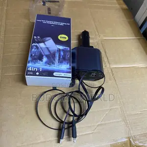 C1 Compact 4-in-1 Fast Charging Car Adapter for Daily Travel