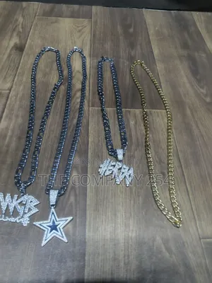 Quality Casual Iced Plain Unisex Hip Hop Necklace Chains