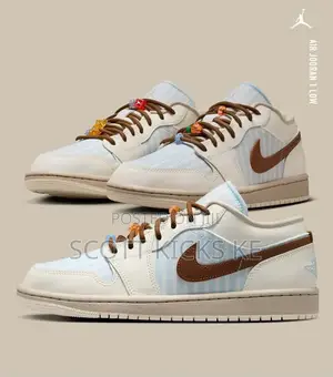 Air Jordan 1 Low Pinstripe