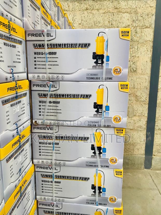 Freevel 2hp Sewage Submersible Pump/2 Inch Inlet and Outlet