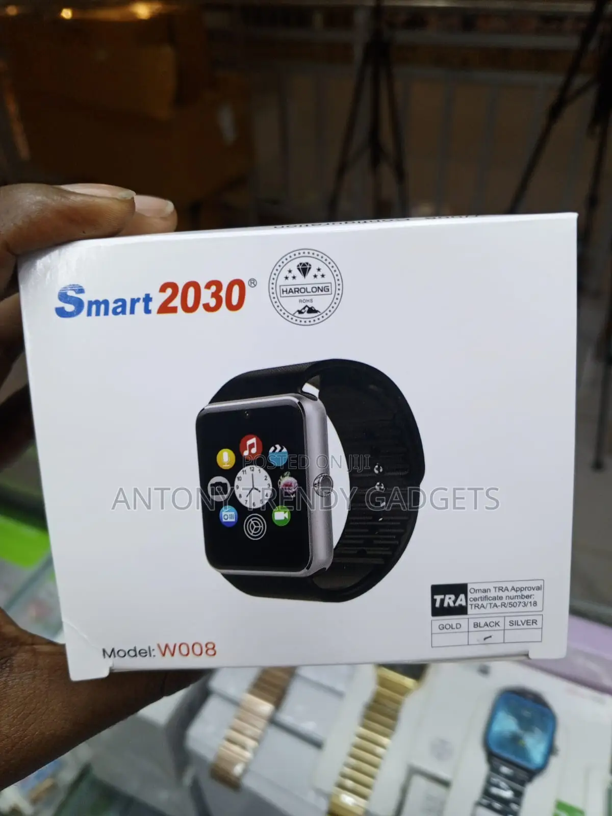 W008 Smart Watch Bluetooth Sim Card Touchscreen Smartwatch