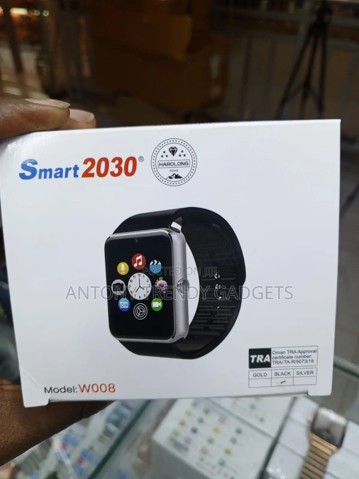 Smart 2030 W008 Smartwatch With Camera Fitness Tracker