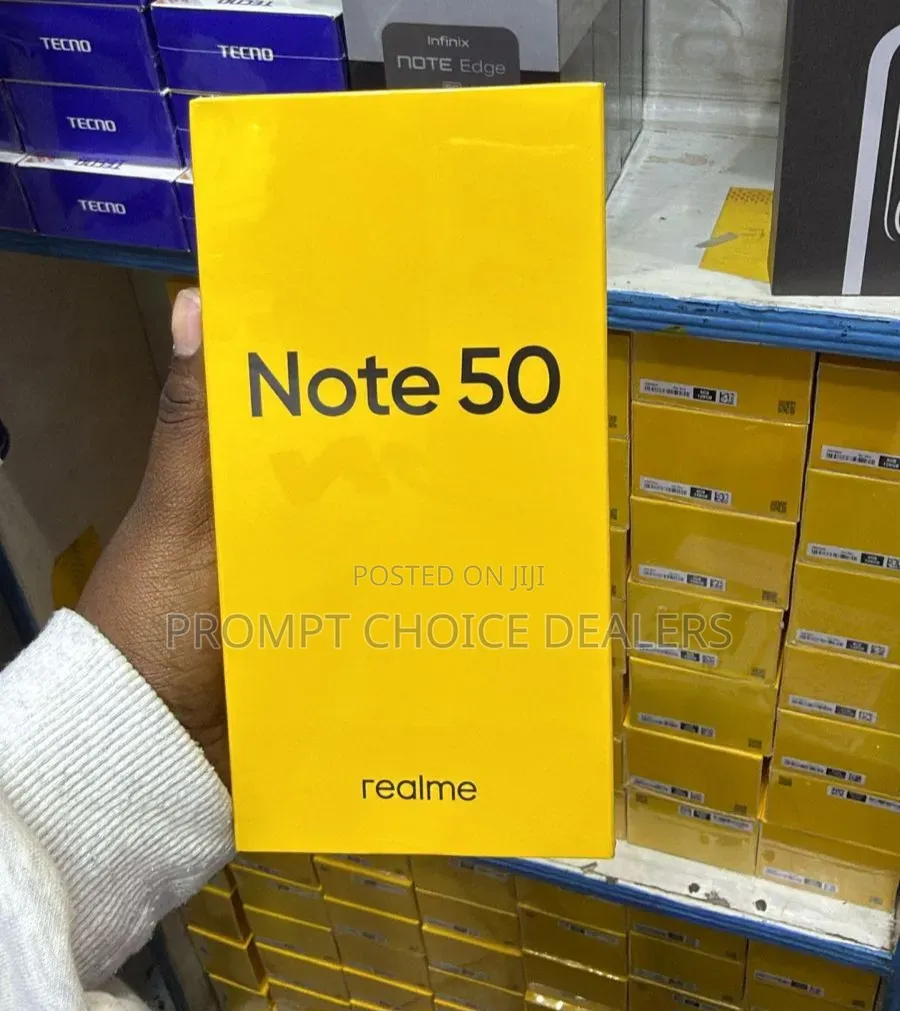 New Realme Note 50 128 GB Black