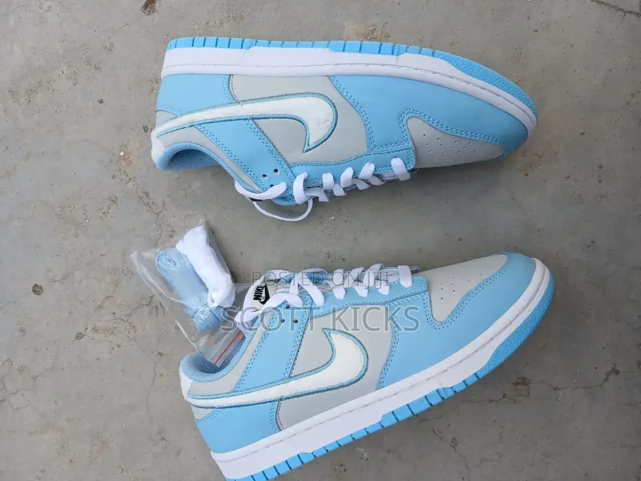 Nike Dunk Low Worn Blue