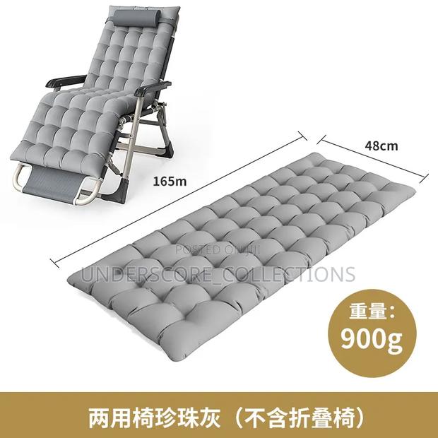 2 in 1 Foldable Chair/Bed With Cushion - main view