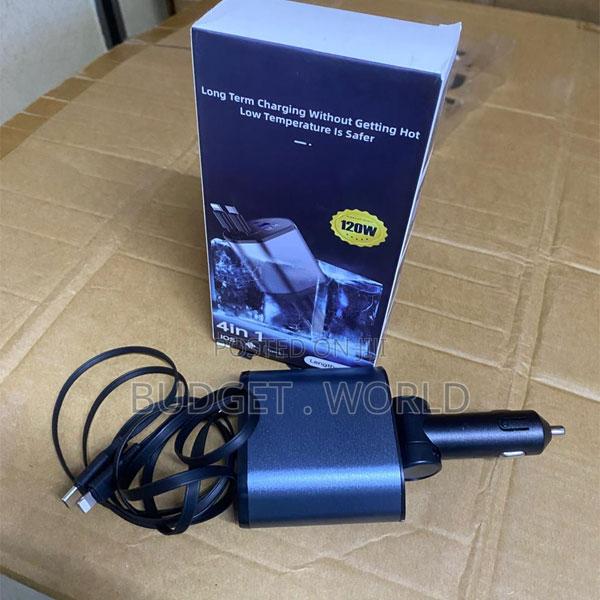 C1 Intelligent 4-in-1 Car Charger for Phones and Mobile Devices