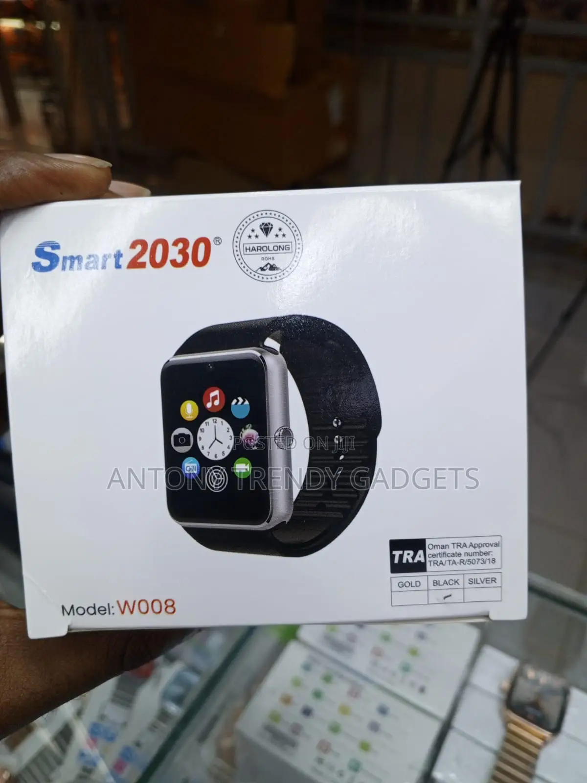 Smart 2030 W008 Touchscreen Bluetooth Fitness Smart Watch