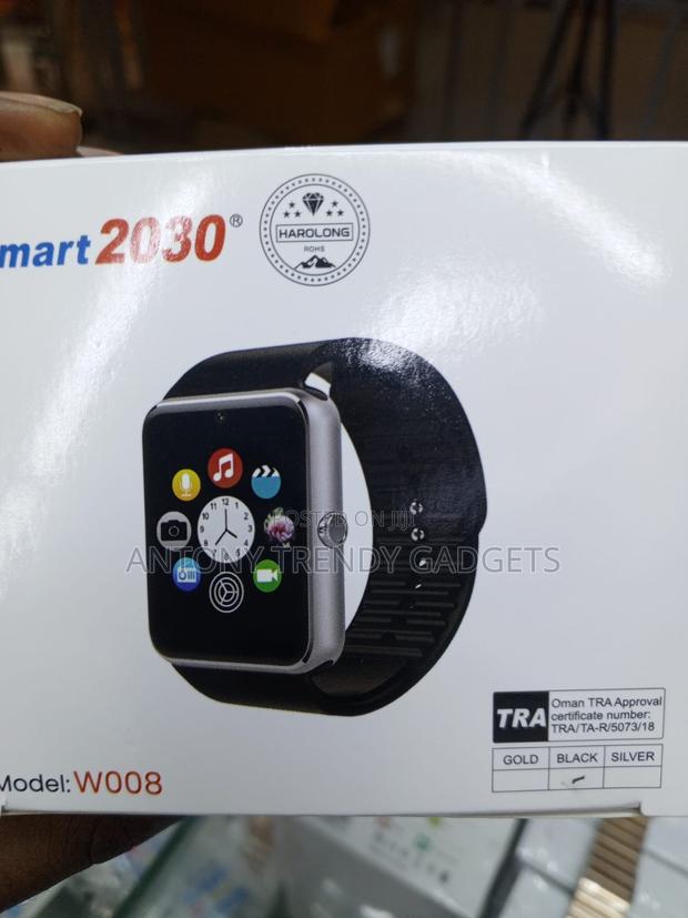 W008 Android Smart Watch Sim Support Pedometer Camera - main view