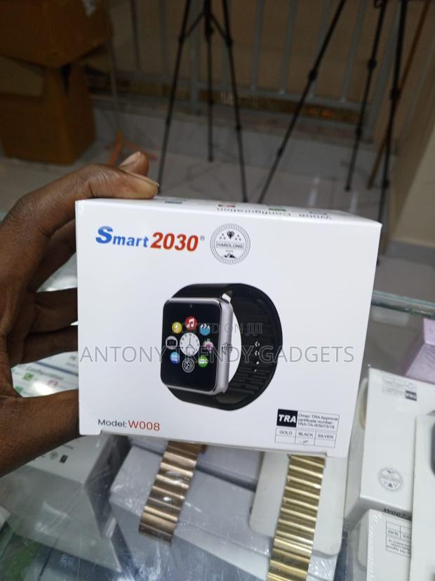 W008 Smartwatch Sleep Monitor Alarm Camera Sim Device - thumbnail 2
