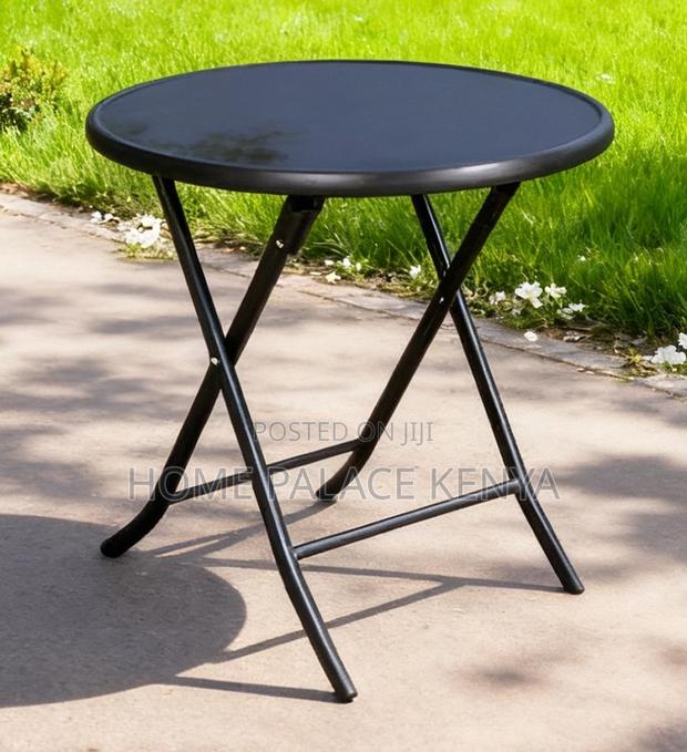 Outdoor Table: Modern Camping Table With Iron Frame - thumbnail 7