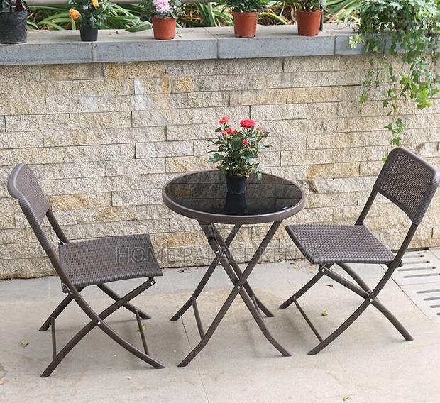 Outdoor Table: Modern Camping Table With Iron Frame - thumbnail 8