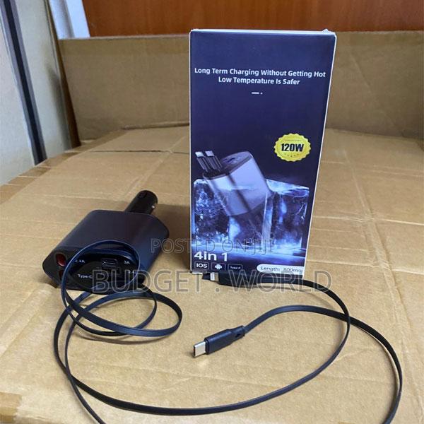 C1 Advanced Car Phone Charger With Smart 4-in-1 Charging System