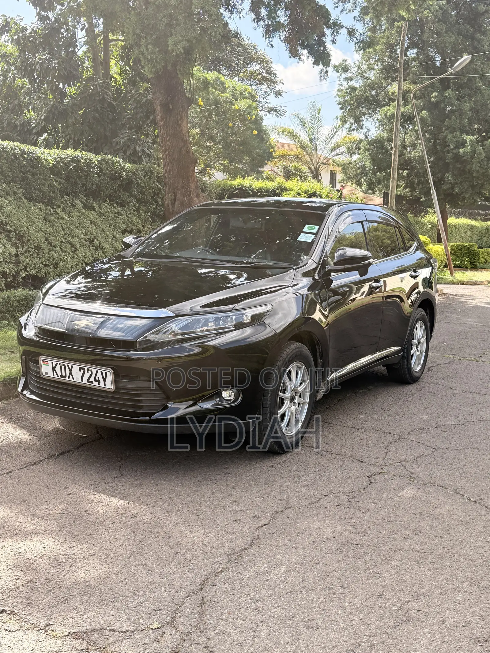 Toyota Harrier 2017 Black