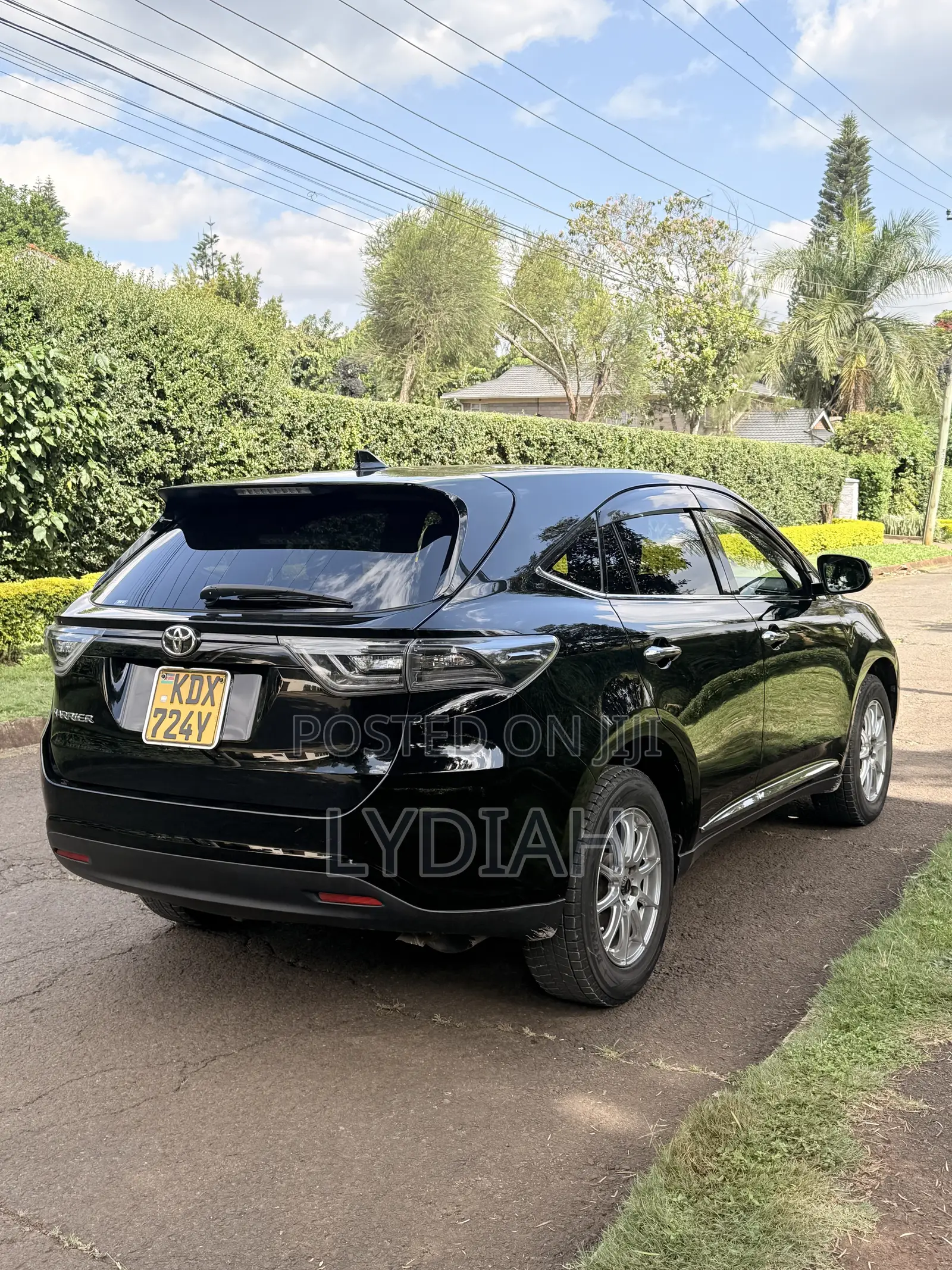 Toyota Harrier 2017 Black