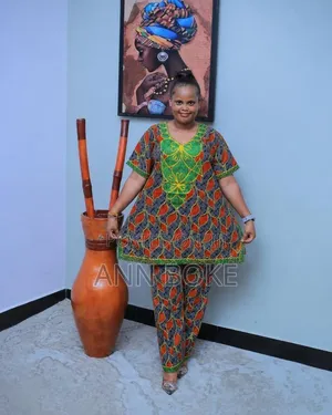 Top Trousers Kitenge Free Wear Cotton