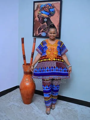 Top Trousers Kitenge Free Wear Cotton