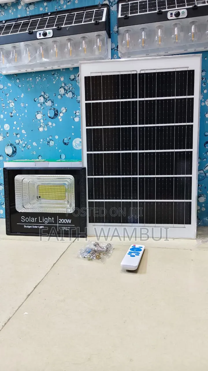 Original 200 Watts Solar Jsot Floodlight