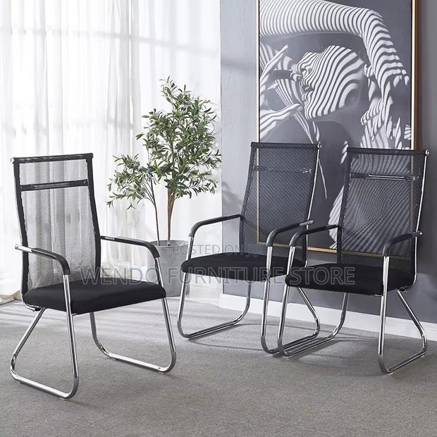 Office Chairs; Reception Visitors Chair With Sled Basement