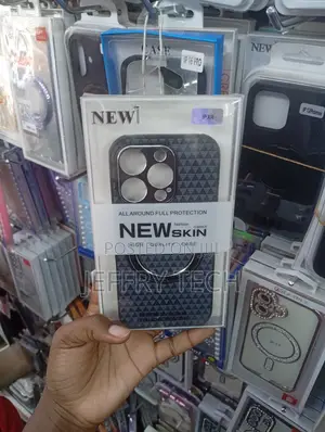 Generic Carbon Fiber Style iPhone Case With a Built-in Magnetic Ring