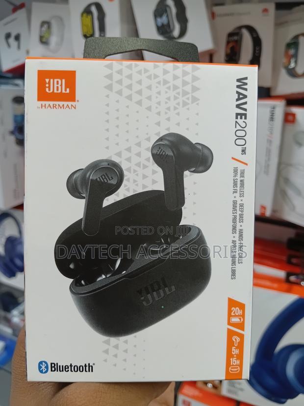 JBL Wave 200 TWS True Wireless Earphones Earbuds With Mic - thumbnail 2