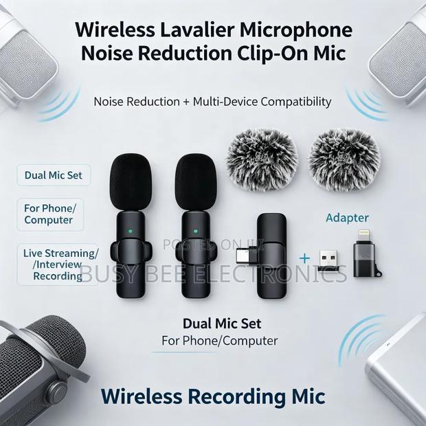 Wireless Lavalier Microphone - thumbnail 4