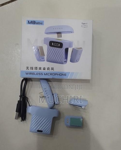 M8 Mini Rechargeable Lavalier Mic