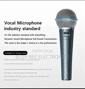 Microphone Beta58a Vocal High Quality Microphone Industry