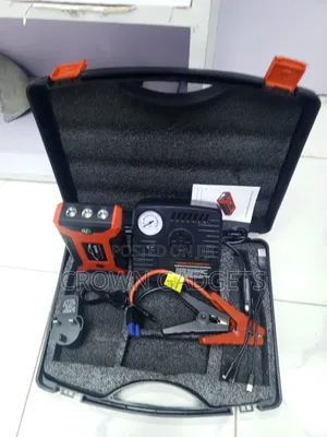 Portable Car Jump Starter Kit – Power Bank Emergency Battery Booster