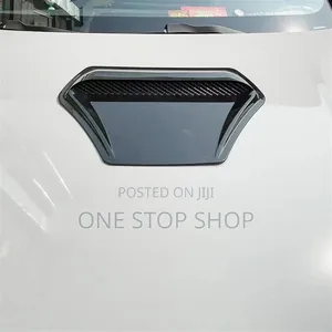 Glossy Black Car Hood Air Vent Scoop Heat Resistant
