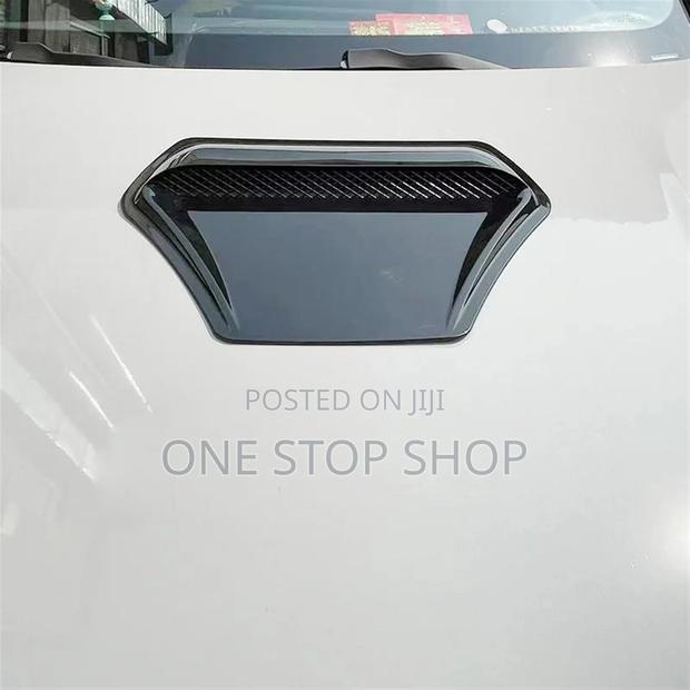 Glossy Black Car Hood Air Vent Scoop Heat Resistant