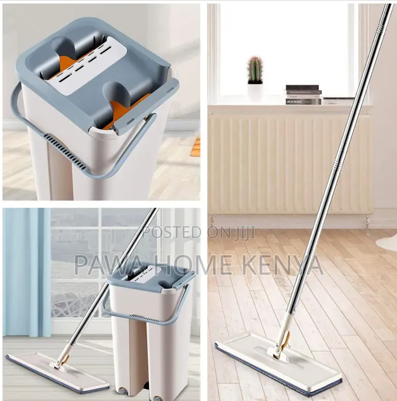 Magic Mop +Bucket With Extra Top Cloth