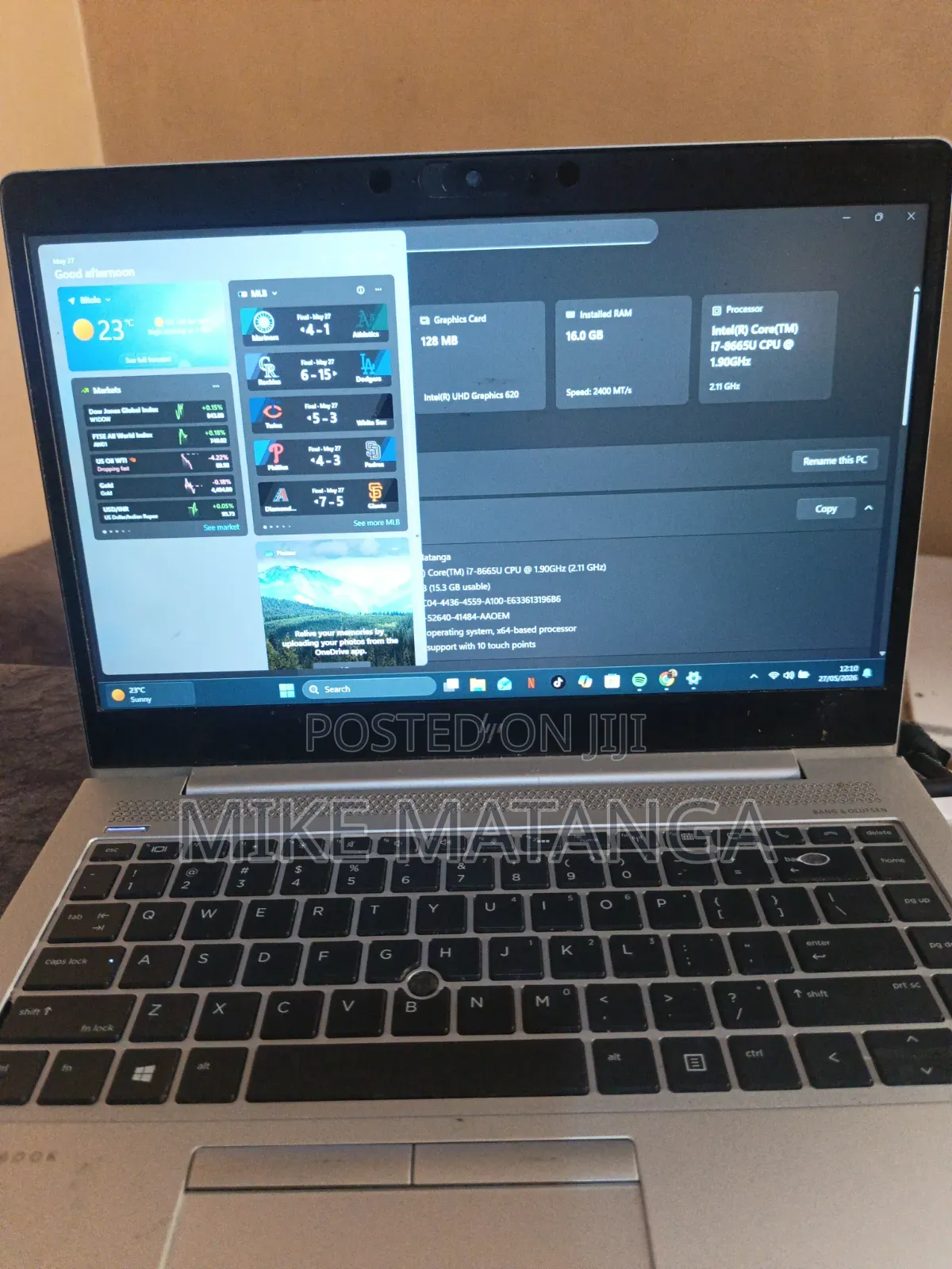 Laptop HP EliteBook 840 G6 16GB Intel Core i7 SSD 512GB