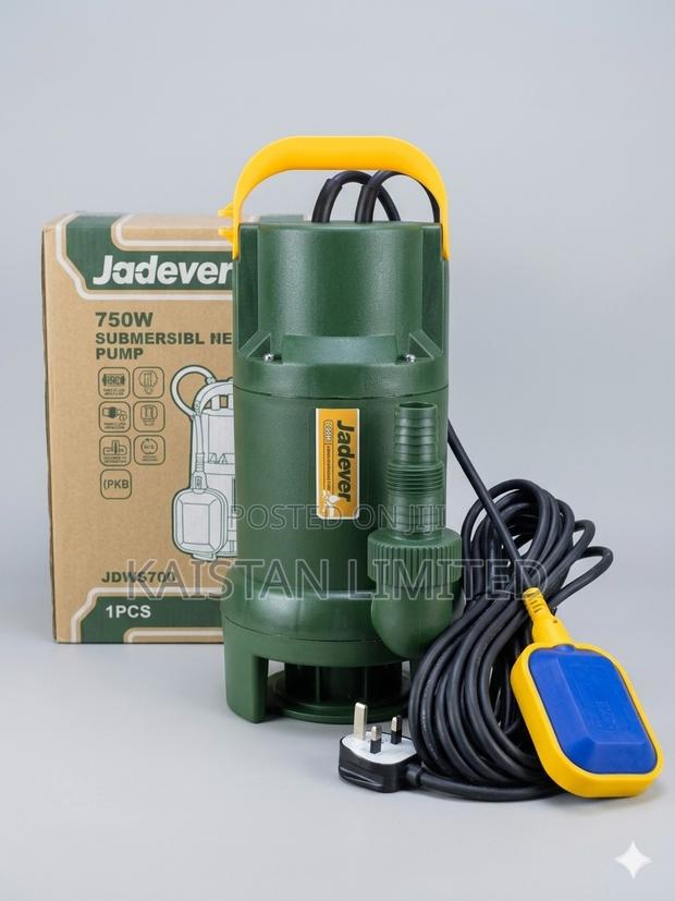 Jadever Submersible Pump 1.0hp/Sewage Submersible Pump 750w