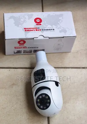 V380 Dual Lens Bulb PTZ Camera – Wifi Smart Security Camera