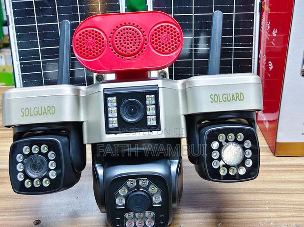 High Siren Camera With 4g PTZ Camera - main view