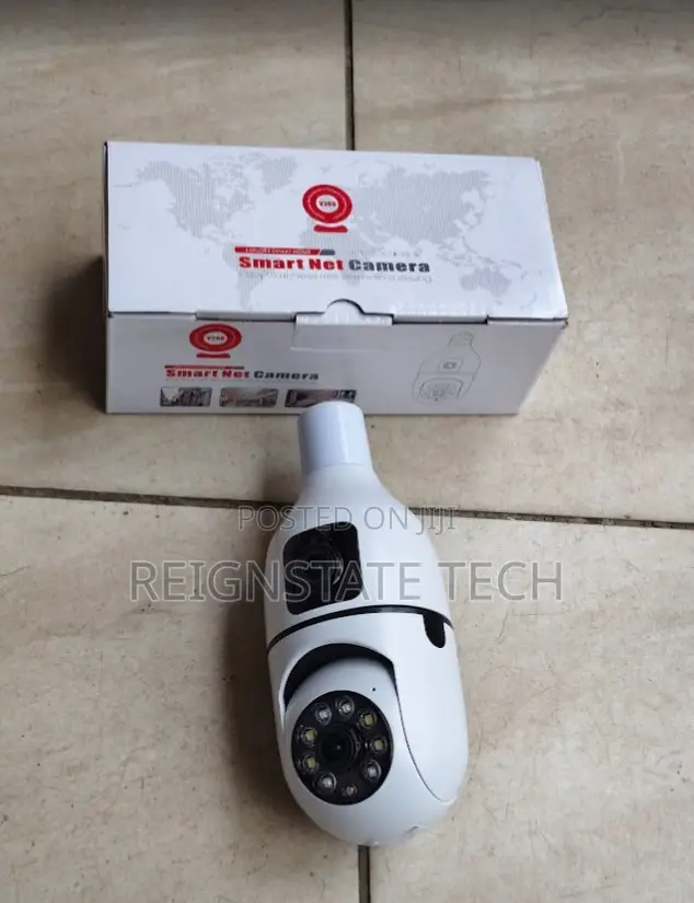 Dual Lens V380 Pro PTZ Bulb Ip Night Vision Camera