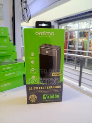 Oraimo Powerbox 400 Vision 22.5w Pd Qc 3.0 40,000mah Power Bank