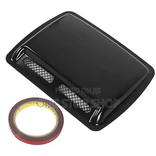 Car Customized Look Hood Abs Plastic With Aluminum Mesh Scoop Vents