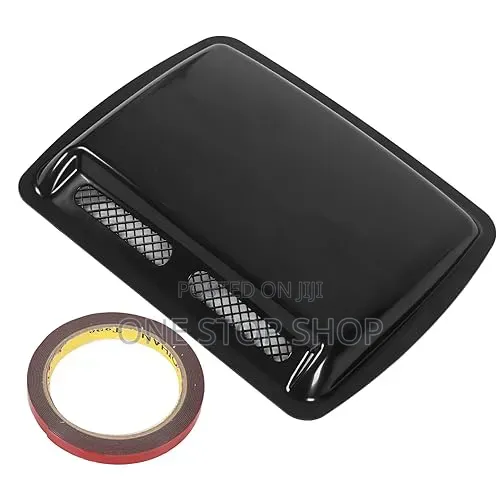 Car Customized Look Hood Abs Plastic With Aluminum Mesh Scoop Vents