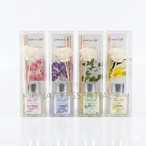 50ml Reed Diffuser Air Freshener Home Fragrance Oil Set